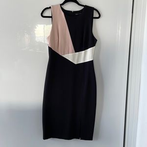 White House Black Market, excellent condition black dress size 6.